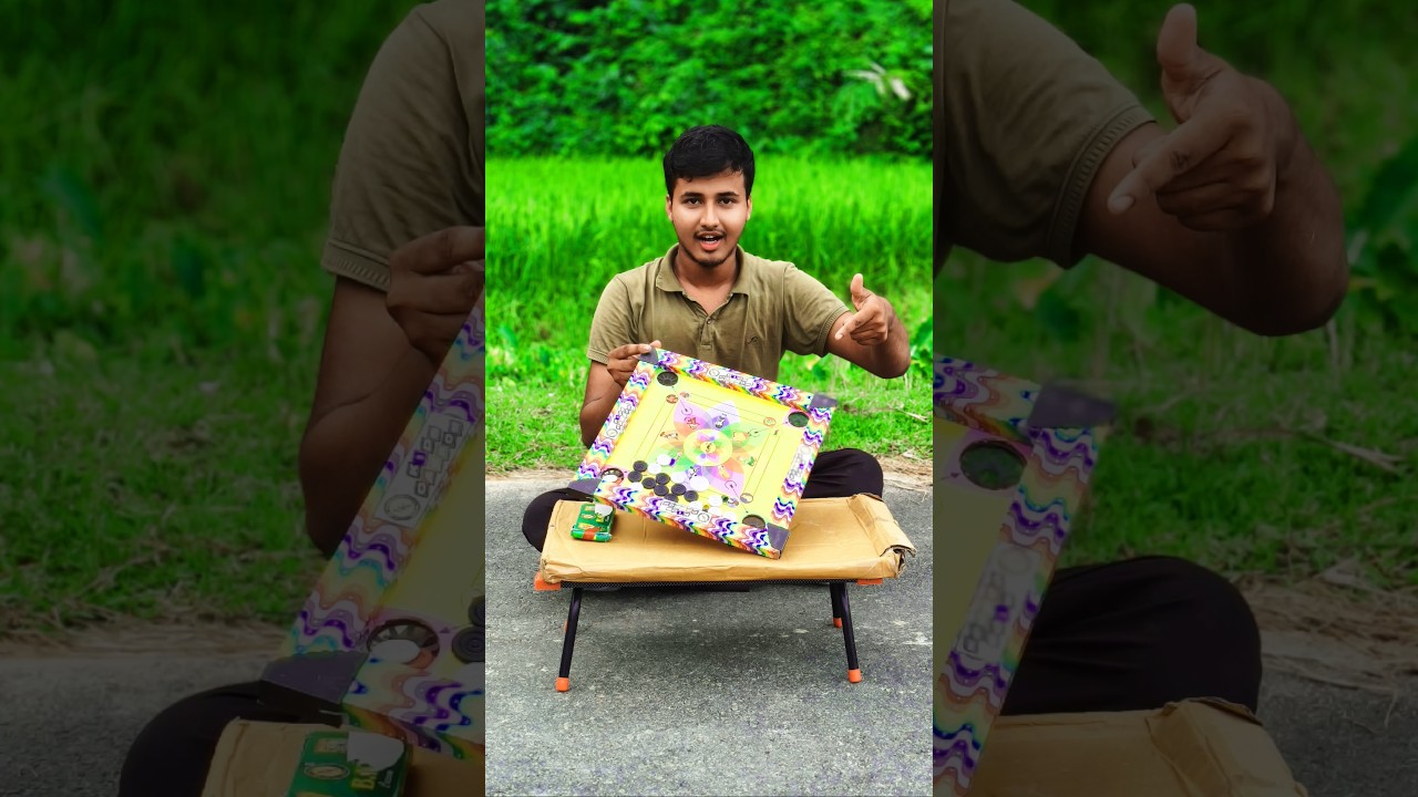 🔥Unboxing My New Toy Carrom board Set! Test 🚀