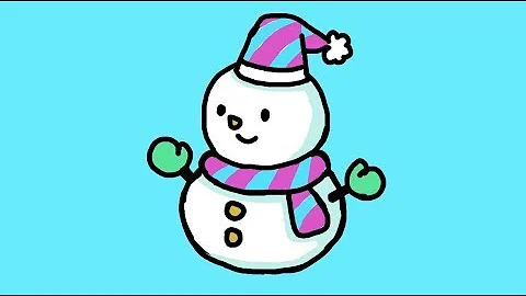 サンタクロースの絵描き方