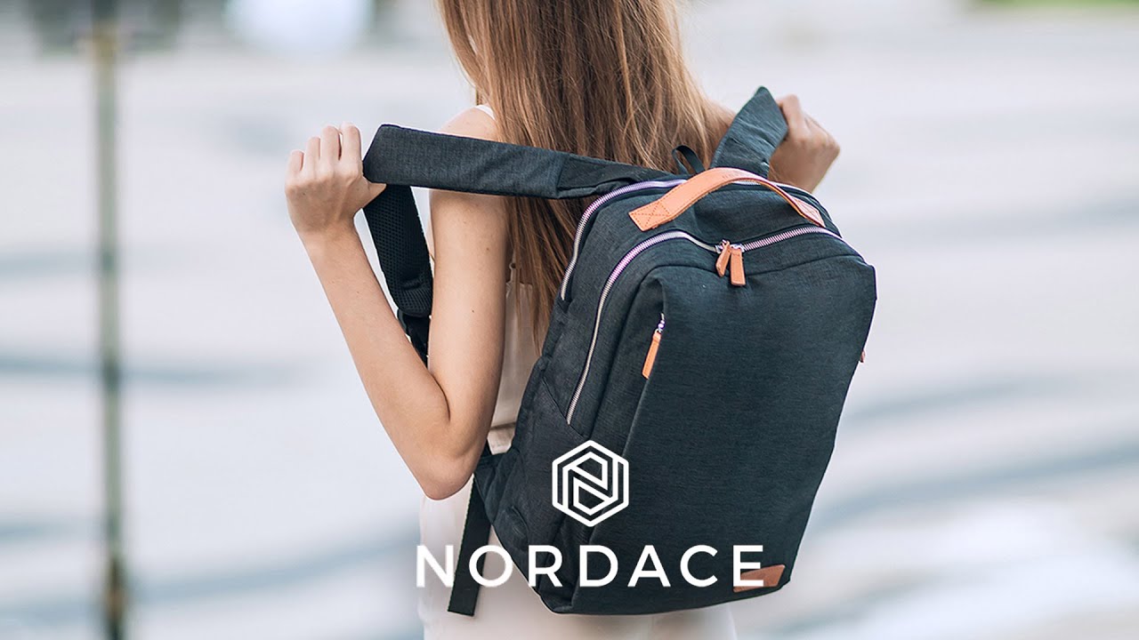 Moreel onderwijs investering het formulier Nordace SIENA Smart Backpack - YouTube