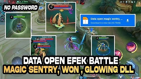 Data Open Magic Sentry | File Tambahan ML Lite