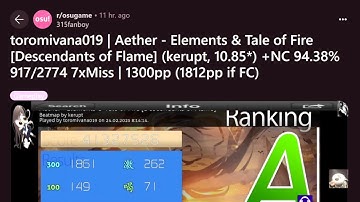 BTMC & BTMC 2 React to toromivana019 1300pp on Elements & Tale of Fire