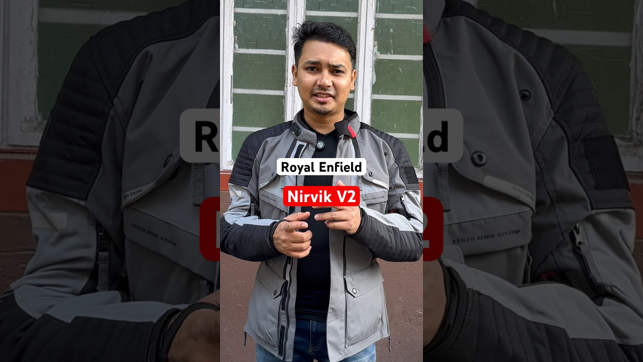 My First Riding Jacket❤️ Royal Enfield Nirvik V2 Riding Jacket✅ 