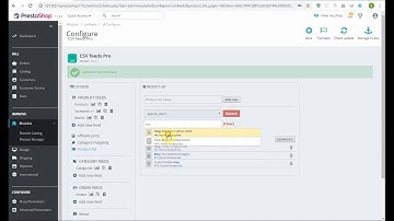 Prestashop CSV feeds Pro module