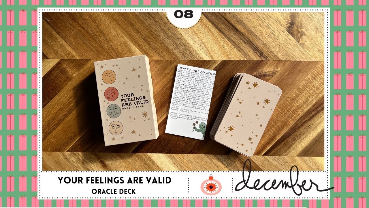 Daily Holiday Post Challenge Day 8 I Your Feelings are Valid I  Flip Through