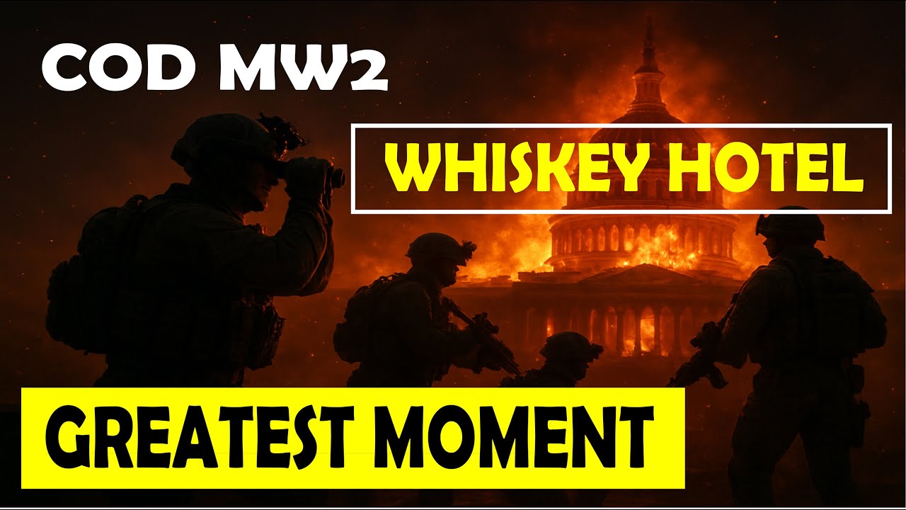 Call of Duty MW2: WHISKEY HOTEL | Washington D.C. Under Fire