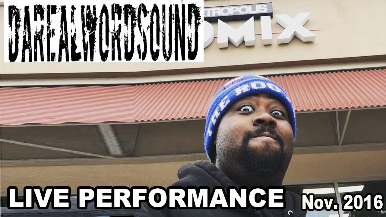 Dareal Wordsound Live music event at Scattered Expo