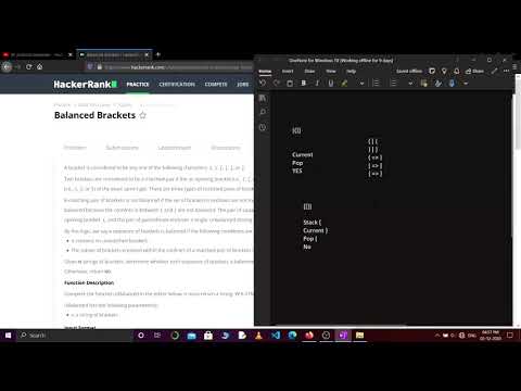 Balanced Brackets | HackerRank
