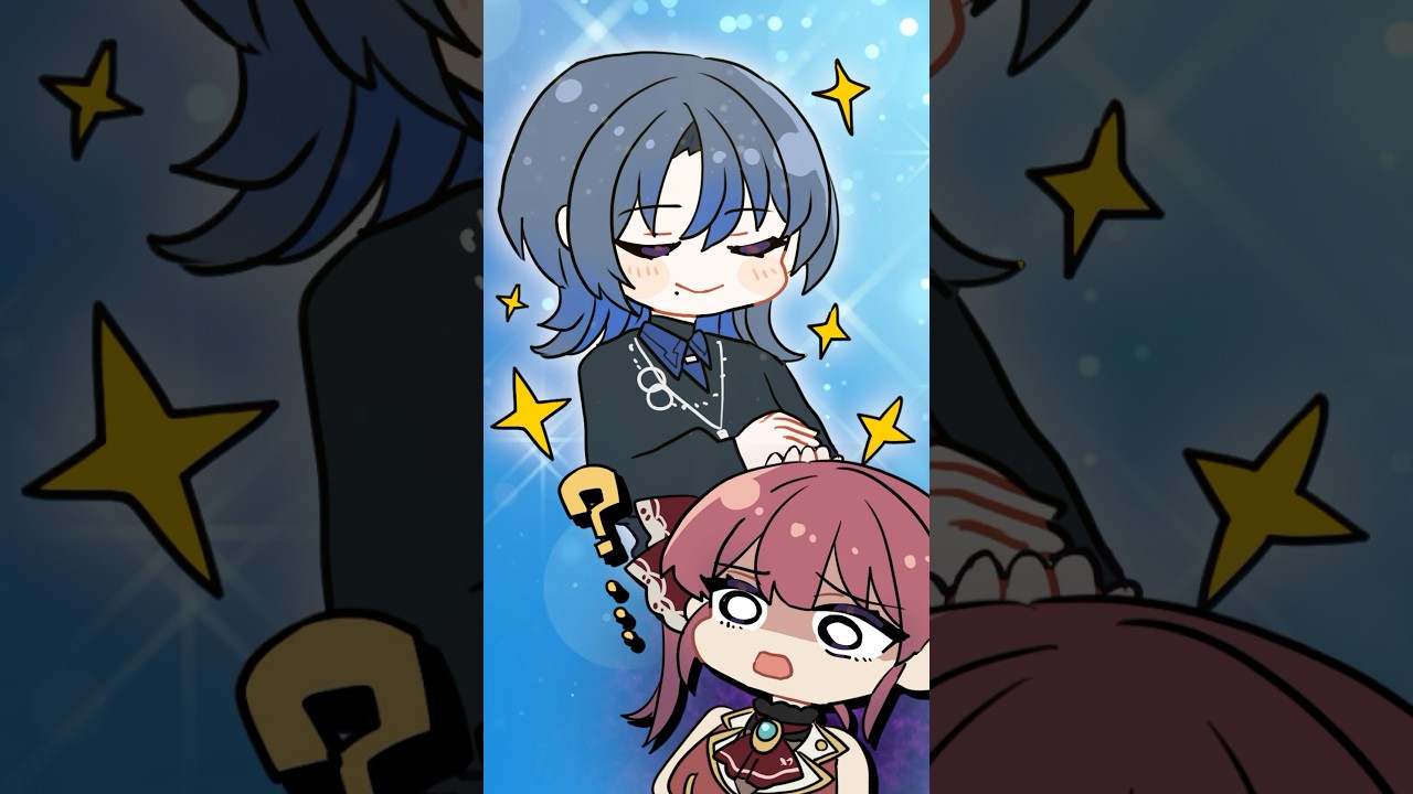 ド天然に滅茶苦茶振り回されるマリン船長【ホロライブ/宝鐘マリン・火威青】#shorts