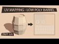 Game asset tutorial  uv mapping in blender part 36