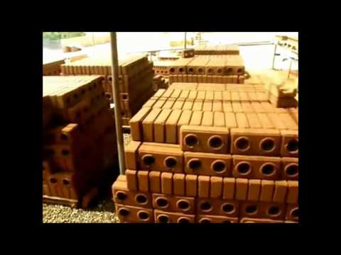 how to build house home with clay lego brick, interlocking wall block thumbnail