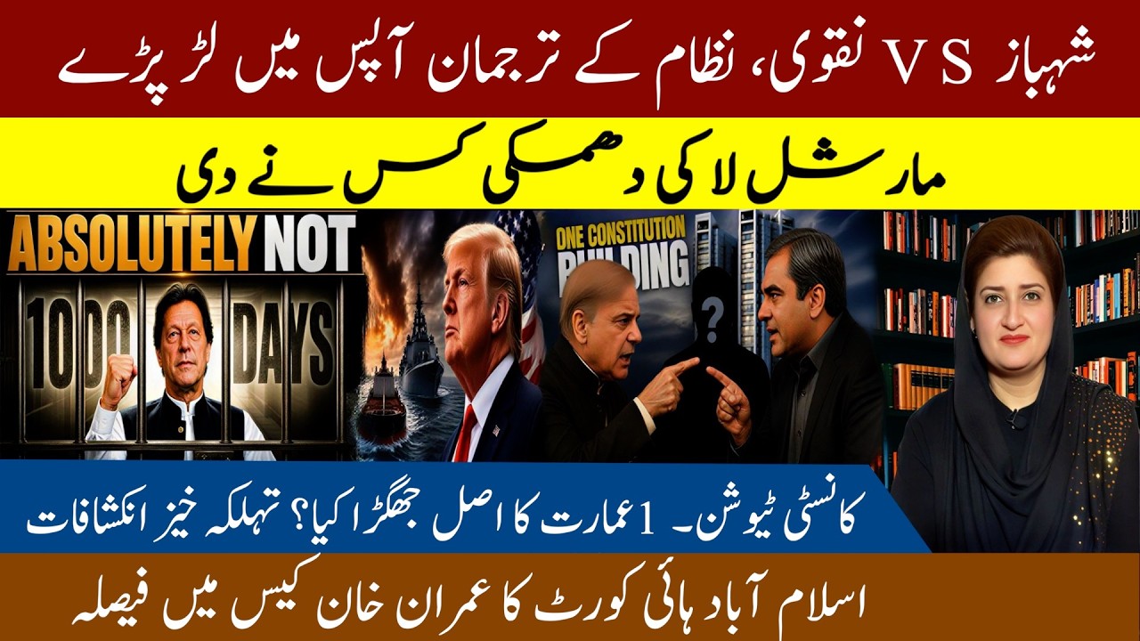 Govt Infighting intensifies: Marshal law and Imran Khan | Paras Jahanzaib