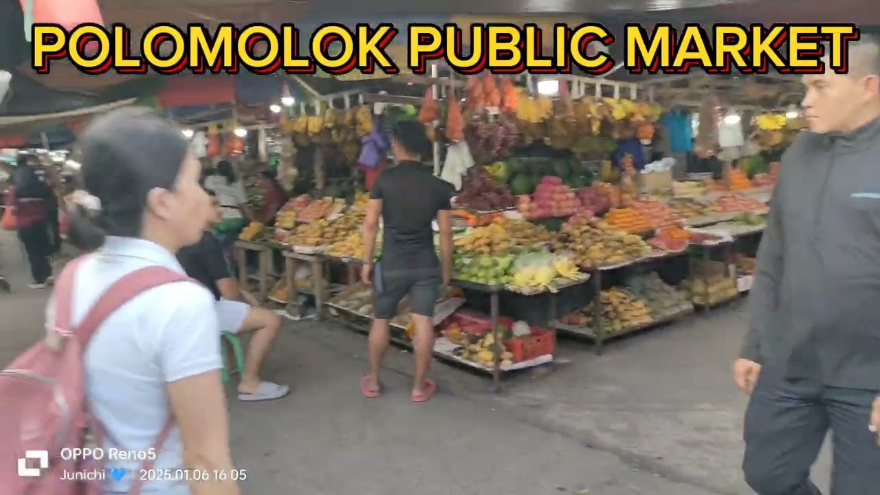 POLOMOLOK PUBLIC MARKET | WALK TOUR