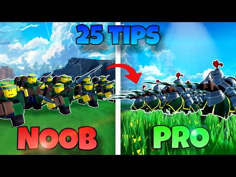 25 TIPS & TRICKS TO GET YOU STARTED IN COMMAND AN ARMY (BEGINNER GUIDE) + CODES