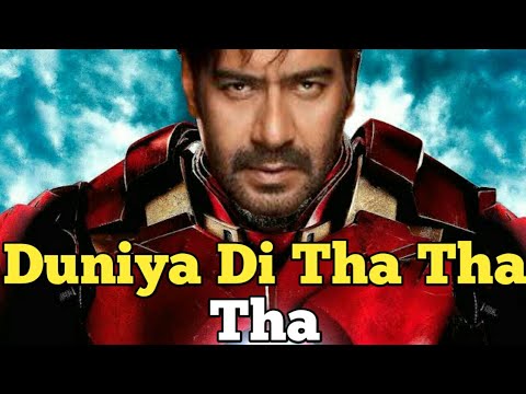 Duniya Di Tha Tha Tha |Tony stark as Ajey Devgan | must watch video