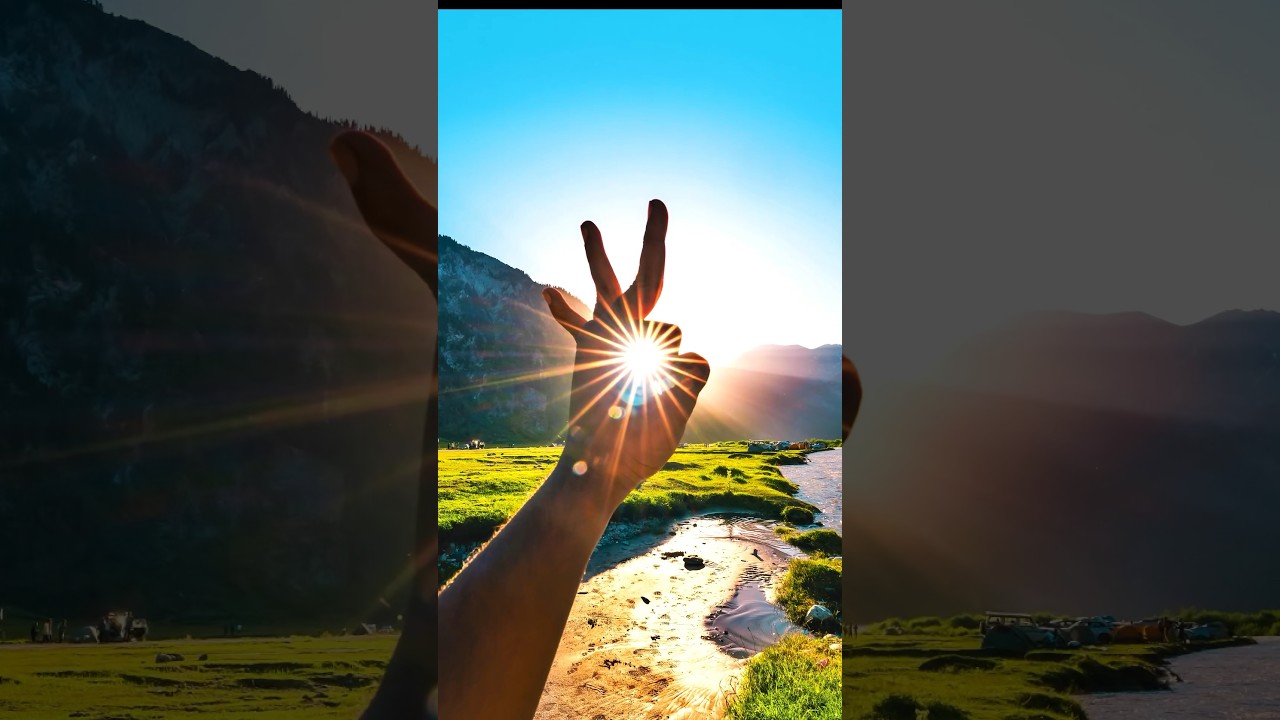 Creative sunburst photography ☀️🔥 