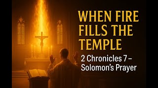 The Fire of God’s Presence | Feast of the Dedication of the Cathedral | Reflection on 2 Chronicles 7