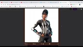 All New Nfl Male And Females Skins Referee Skins In Fortnite