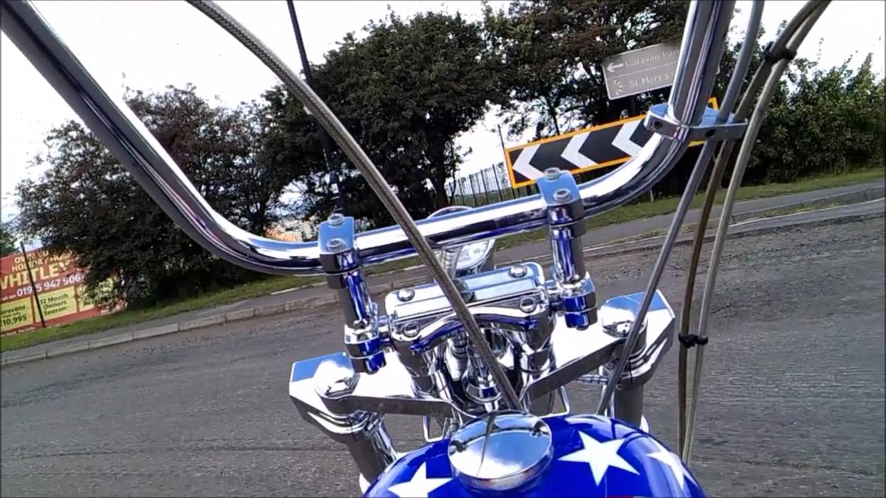 Easy Rider - Captain America Chopper - A laid back run through suburbia