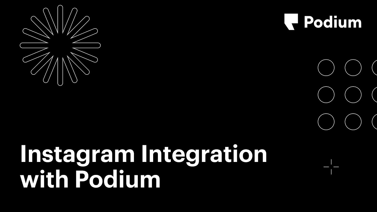 Instagram Integration with Podium