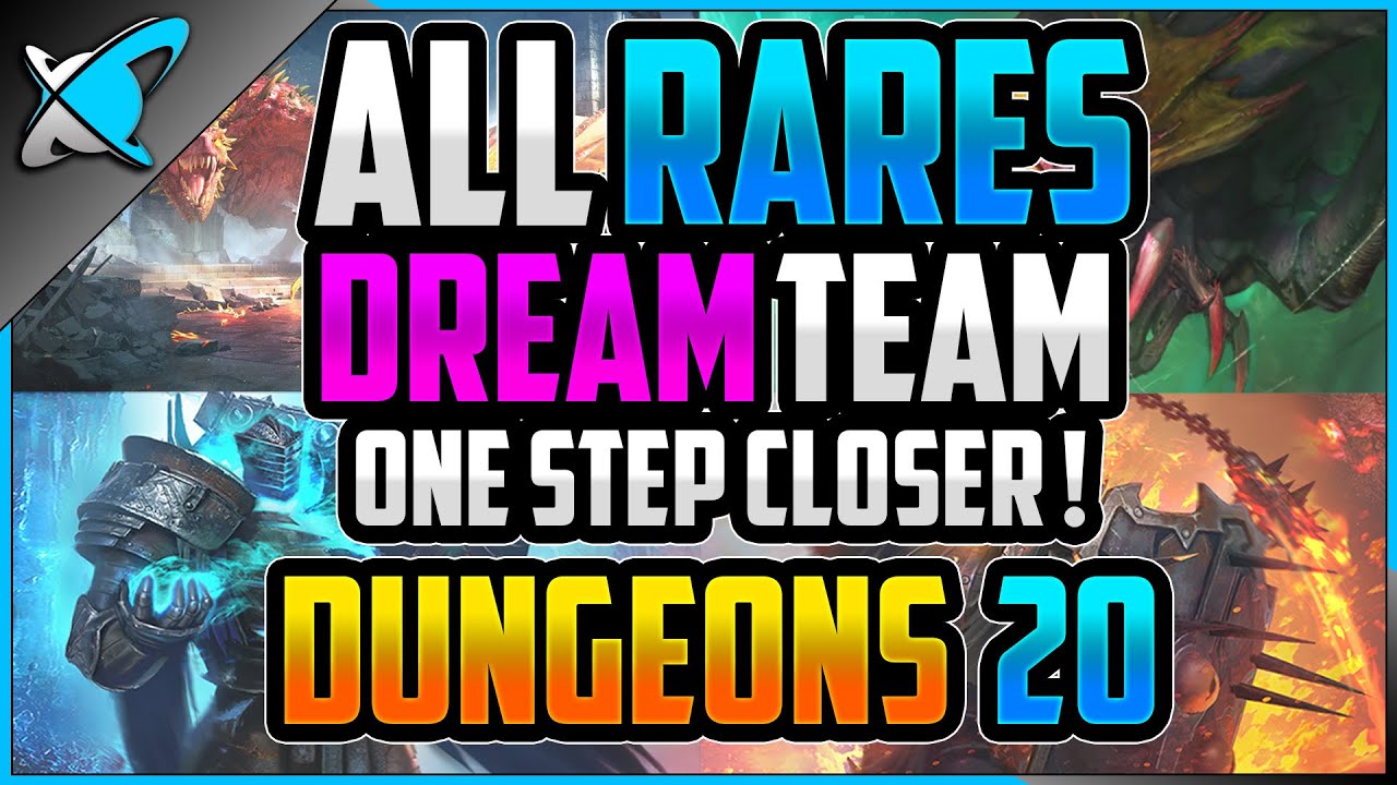*ALL RARES* DREAM TEAM...DUNGEONS 20 !! | Viniosity Showcase | RAID: Shadow Legends