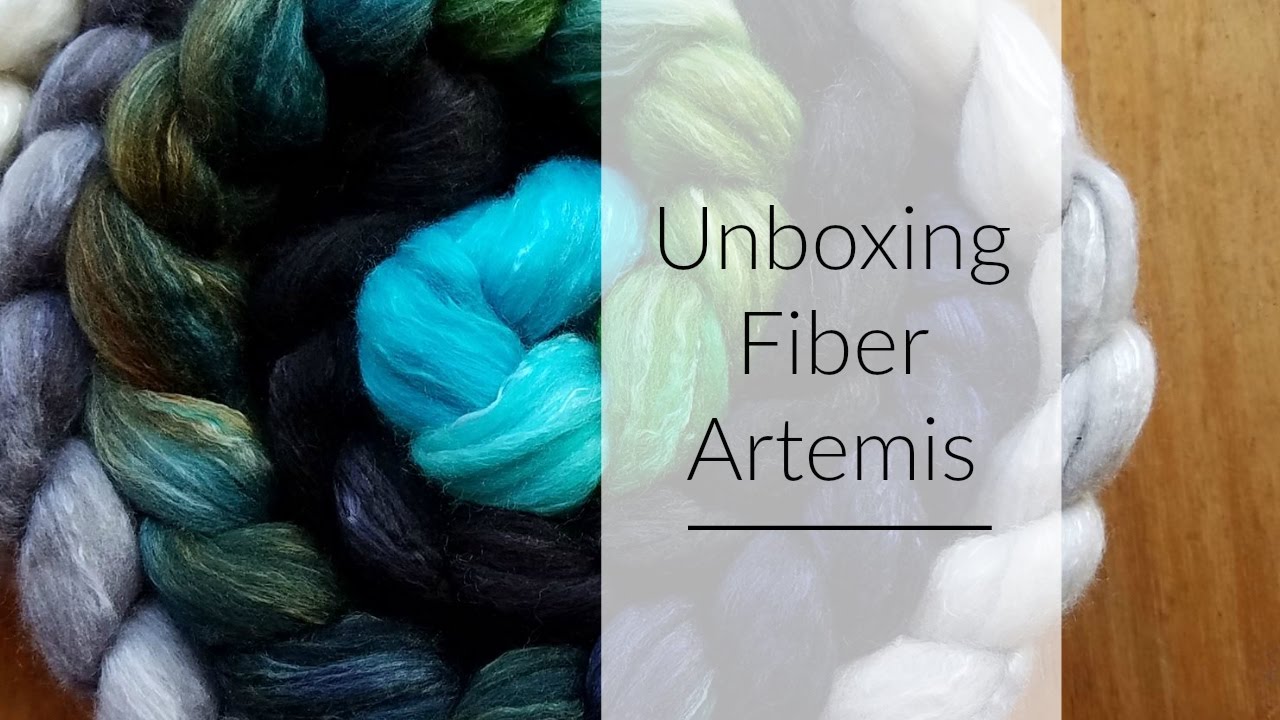 Unboxing Merino/Silk Gradients From Fiber Artemis