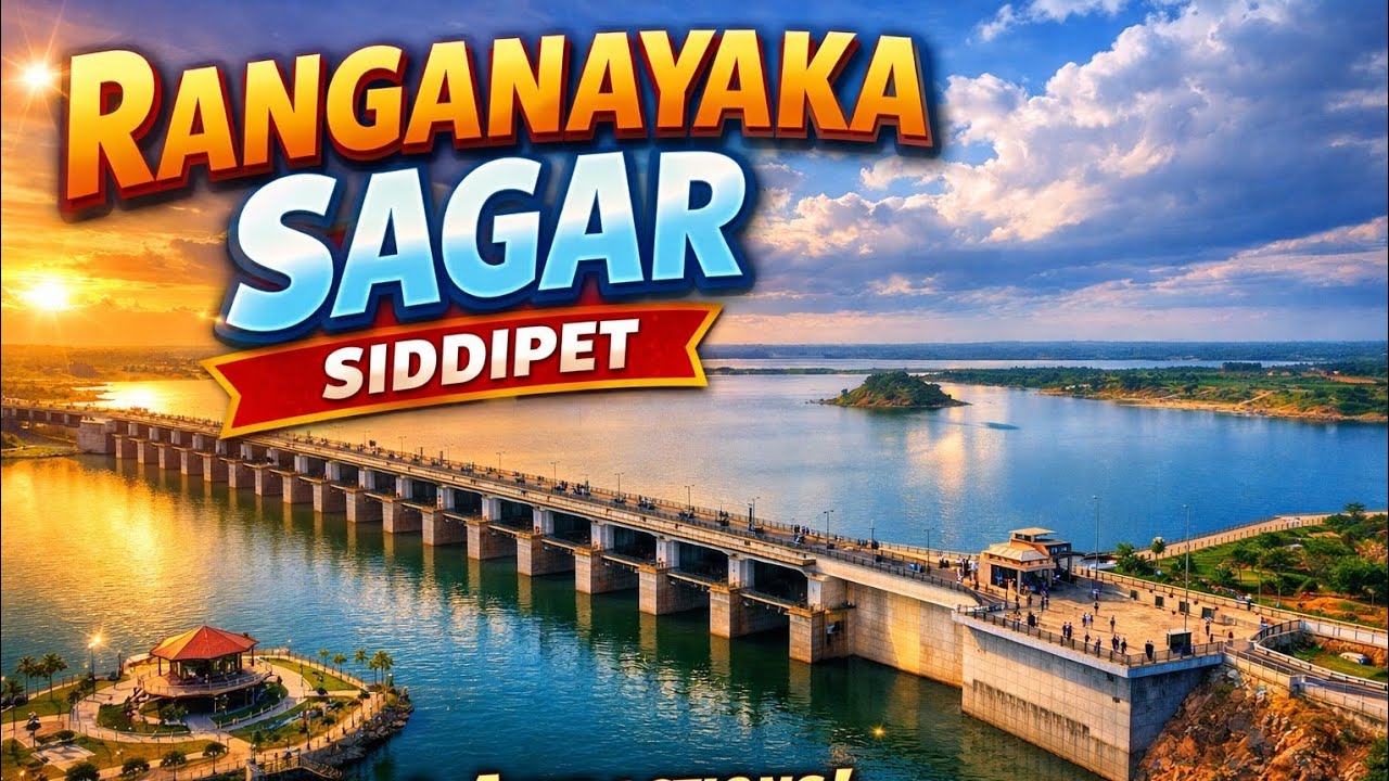 Ep 1 | Siddipet | Ranganayaka Sagar Reservoir | Hyderabad Road trip | 2026 | 4K  