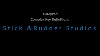 Details X-KeyPad for X-Plane: Complex Key Definition News