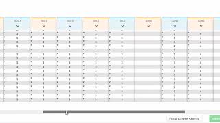 How to enter in traditional grades, comments, and standards for report cards