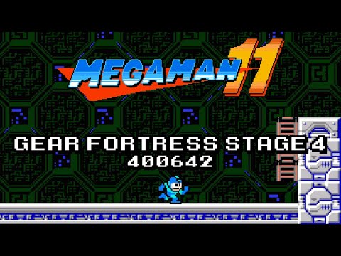 Mega Man Maker Gear Fortress Stage 4 MM11 ID 400642 Created By Mega Man 11 FC 