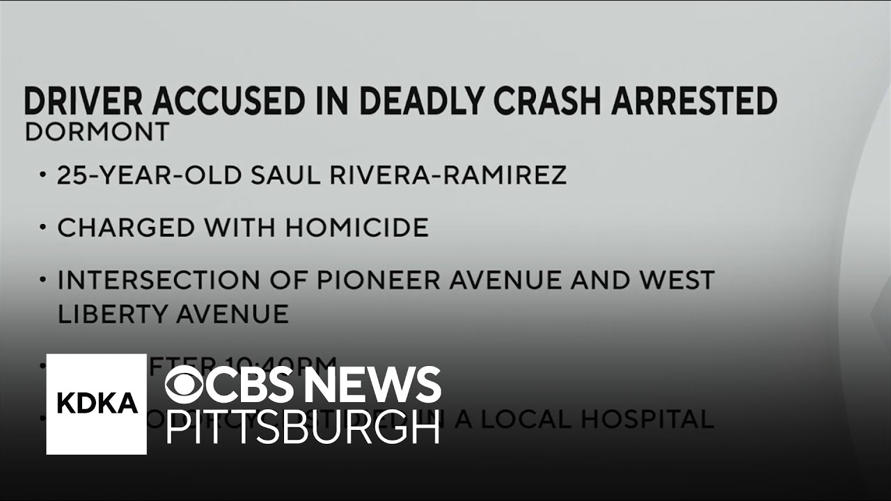 1 man facing charges after deadly crash in Dormont - YouTube