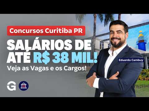 Curitiba Public Exams | Salaries up to R$ 38k! See the Openings and Positions!