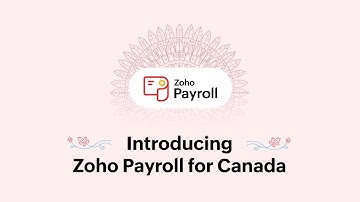 Introducing Zoho Payroll for Canada