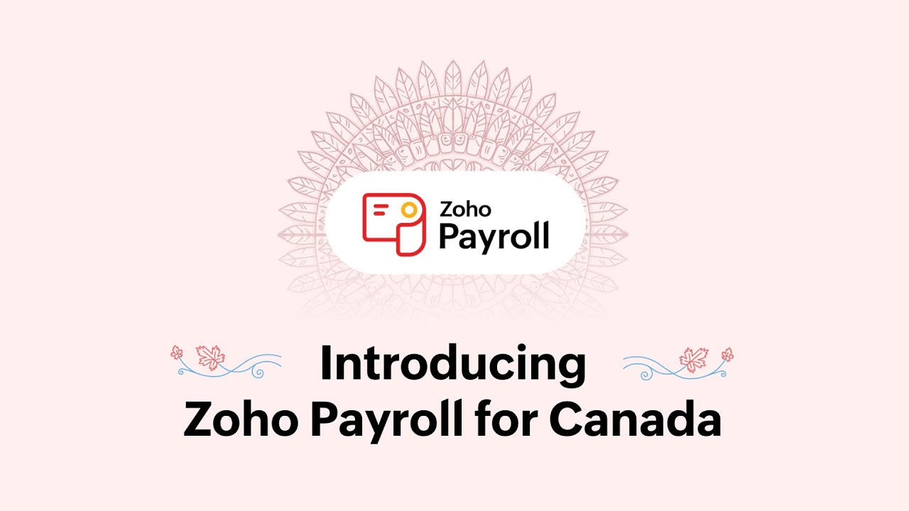 Introducing Zoho Payroll for Canada