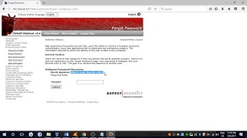 Owasp Goat Forgot Password