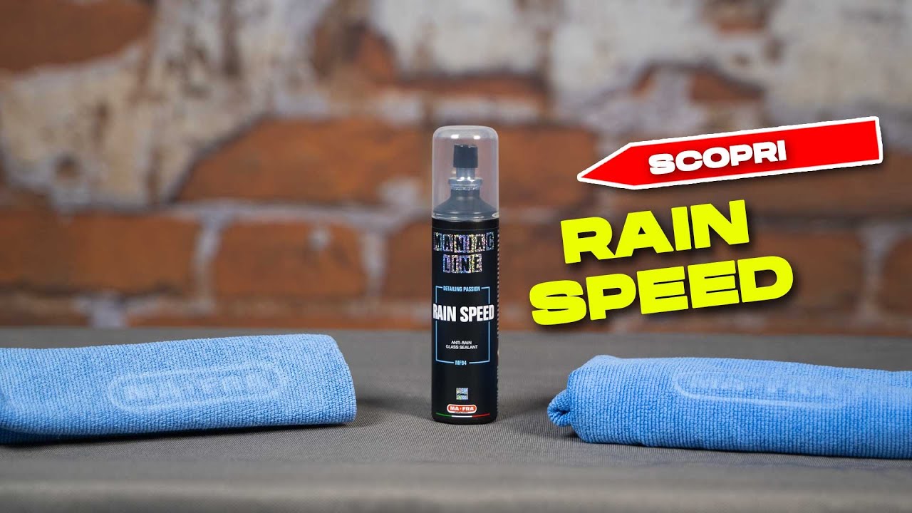 Come proteggere il parabrezza rendendolo idrorepellente con RainSpeed di Maniacline
