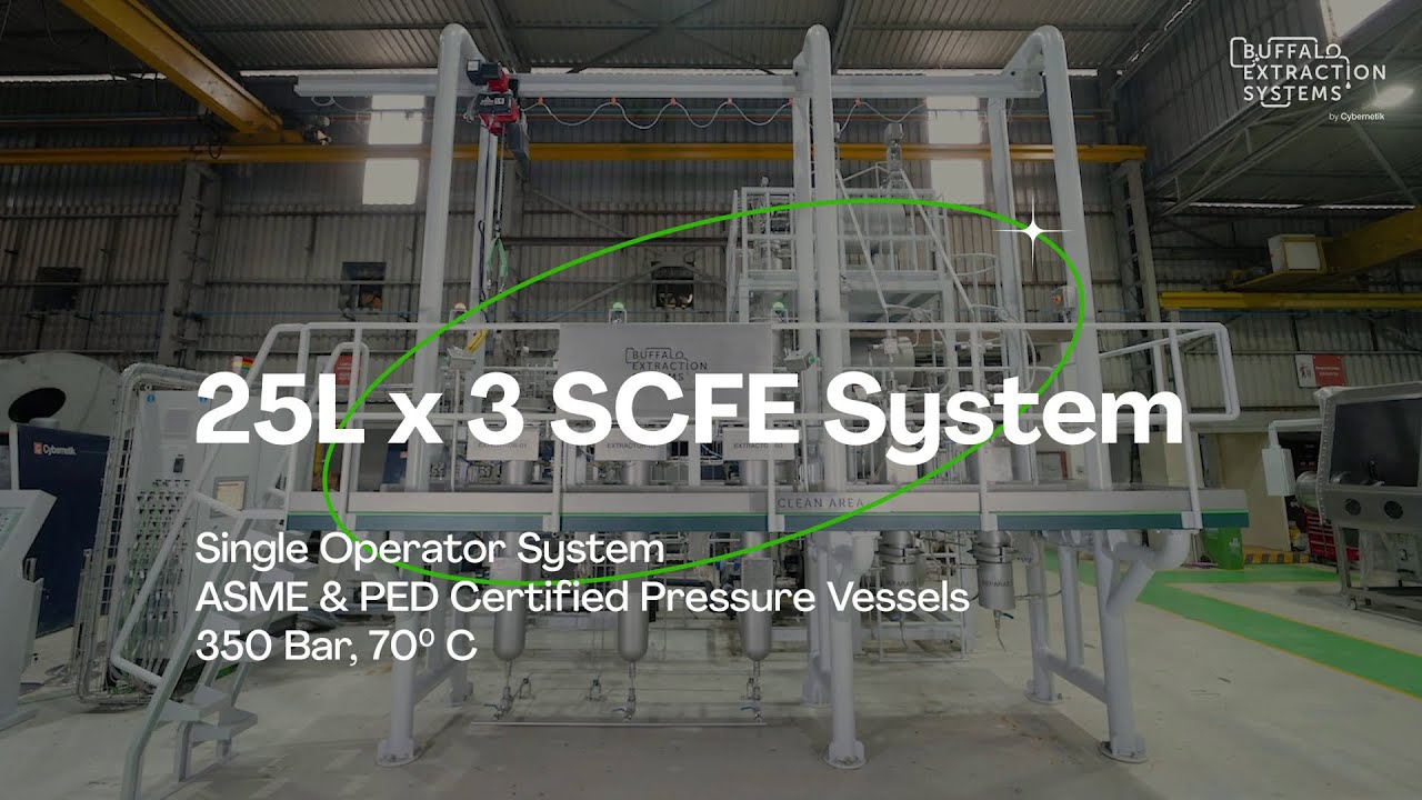 Level 2 – 25 L × 3 SCFE System | Supercritical CO₂ Extraction Process & SCFE Equipment
