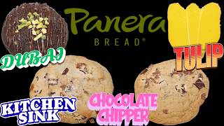 Panera Bread Cookies Dubai Style Chocolate Pistachio, Chocolate Chipper, Kitchen Sink, Tulip Review
