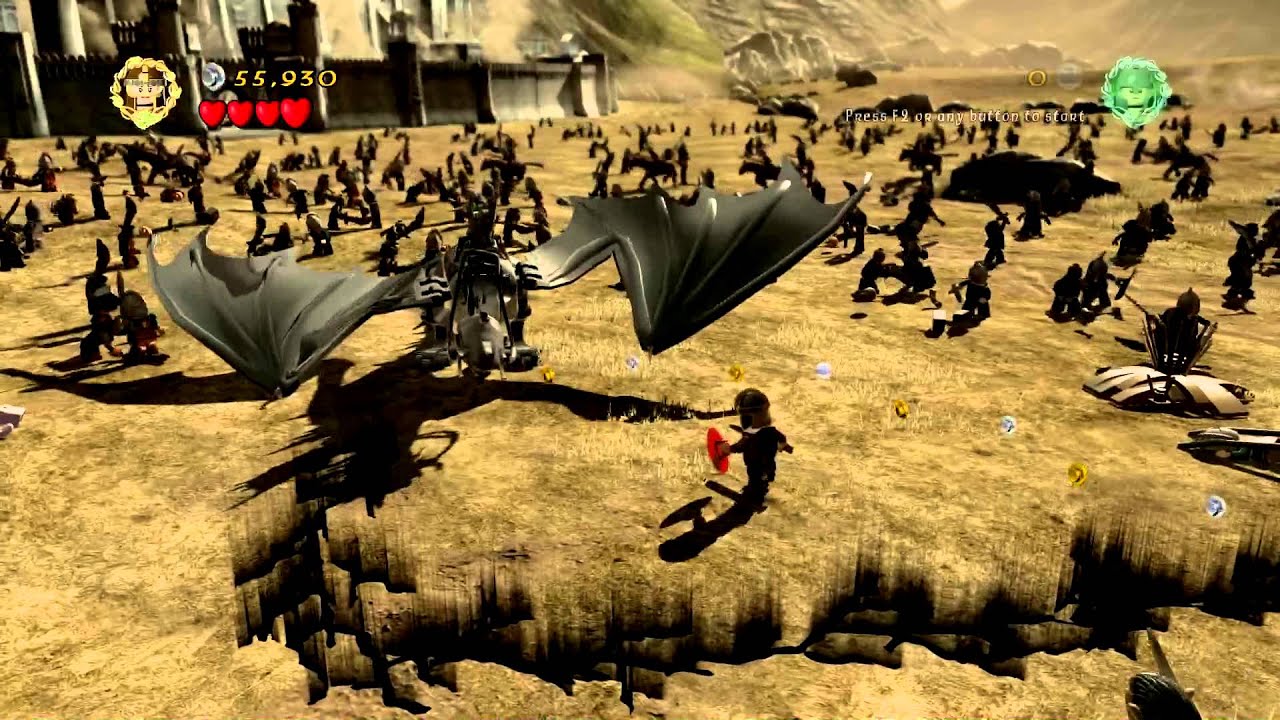 Lego Lord of the Rings walkthrough - The Battle of Pelennor Fields ...