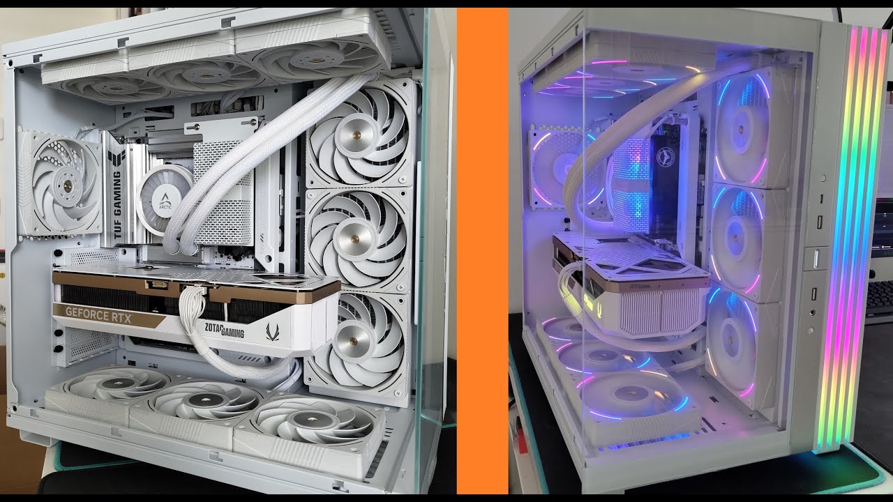 Sick Btf Computer Build FIRST AMD BTF PC BUILD 9800X3D TUF B850-BTF RTX5080 | Madness! - YouTube