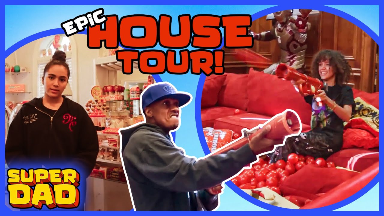 Nick Cannon’s Kids Crazy House Tour! | Super Dad