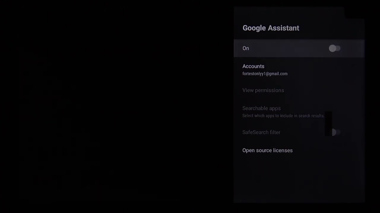 TCL 32V5C – Cara Mematikan Google Assistant / Kontrol Suara