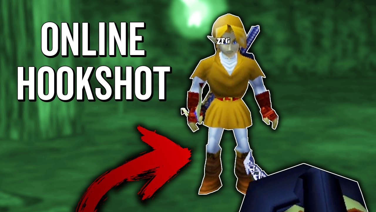 What Happens When You Hookshot Someone in OoT Online YouTube