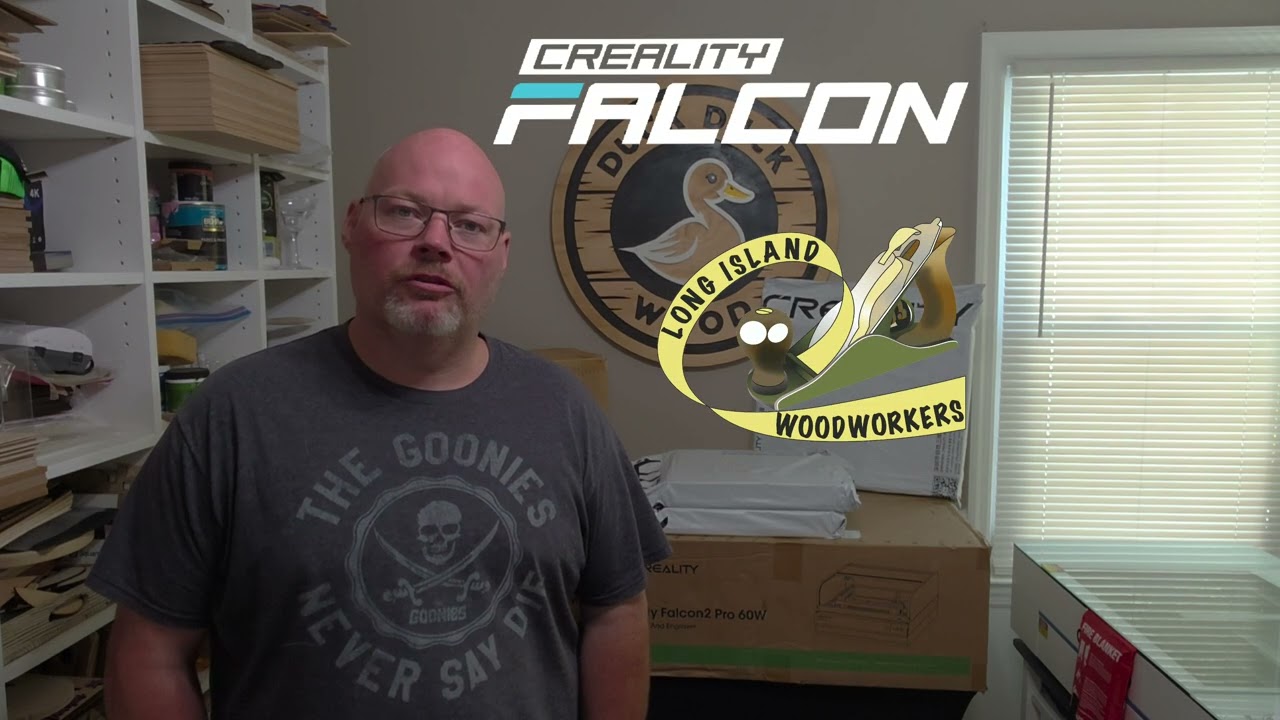 Creality Falcon2 Pro 60W Laser! | Demo at Cradle of Aviation (Sept 13–14)