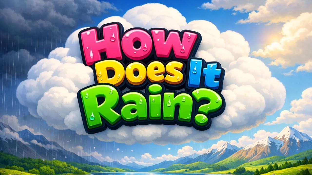 How Does Rain Happen? | Easy Science for Kids – Episode 1