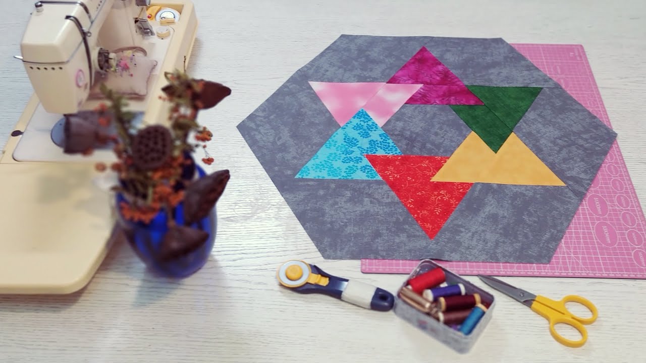 Patchwork tutorial:very special quilt pattern you should try for your home design