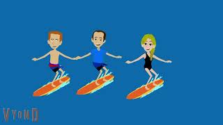 Friendship Force Short: Cass, Wilbert and Irving Surfing (Not something theyβve ever truly done)