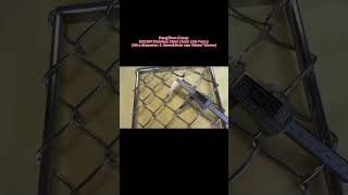 SS316 Stainless Steel Chain Link Fence 4mm wire diameter + 50mm Hole size--Sally from HangShun Group