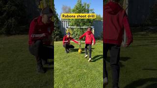 Rabona shot drill 🔥#football skills