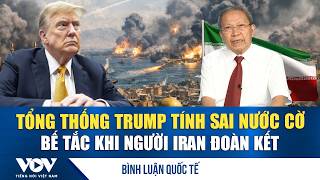 Tng L Vn Cng Tng Thng Trump Tnh Sai Nc C B Tc Khi Ngi Iran on Kt  Vov