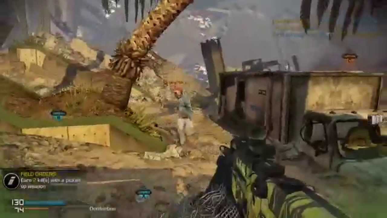 CoD Ghosts: K.E.M. Strike w/MTAR-X-Hardcore Domination-Strikezone